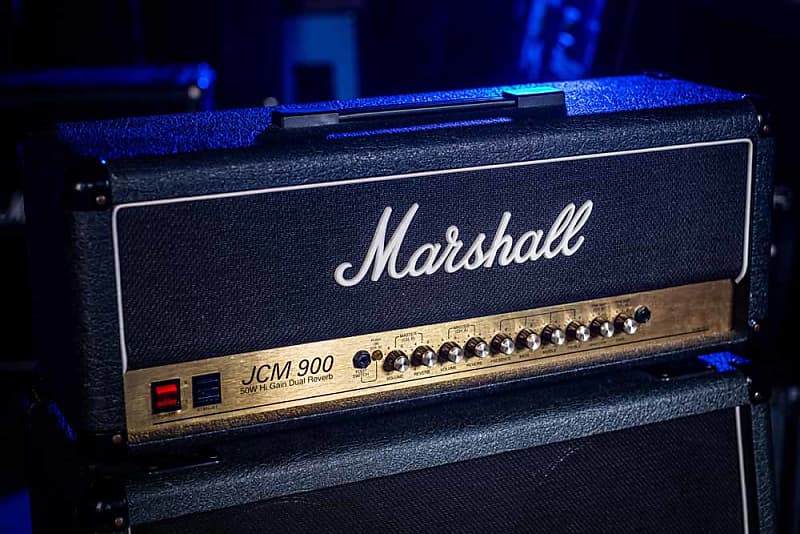 Marshall JCM 900 Model 4500 50-Watt Hi Gain Dual Reverb Head | Reverb