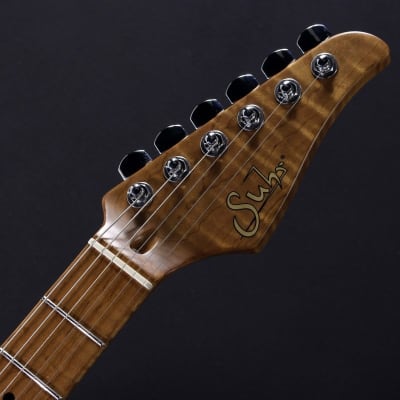 Suhr Guitars JE-Line Classic S Antique Roasted Flame Maple HSS (Daphne Blue/Maple)#72317 image 7