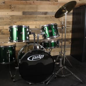 PDP by DW Z5 5 Piece Drum Set Emerald w Cymbals Reverb