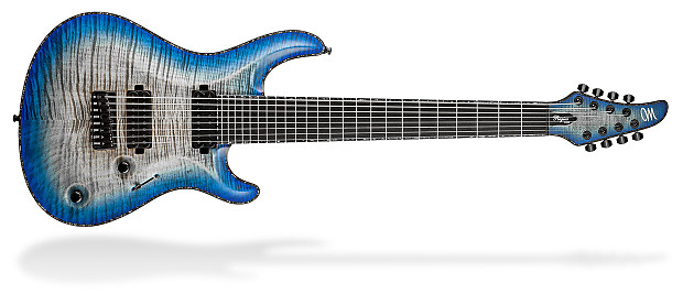 【代引き不可】 (Trans Guitar 2017 NAMM 8 Core Regius Mayones Jeans + Black ギター