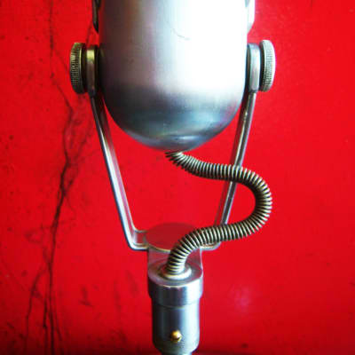 Vintage 1940's Electro-Voice 640C Omnidirectional Dynamic Microphone Hi Z w Electro Voice 423A stand display prop 630 650 726 image 11