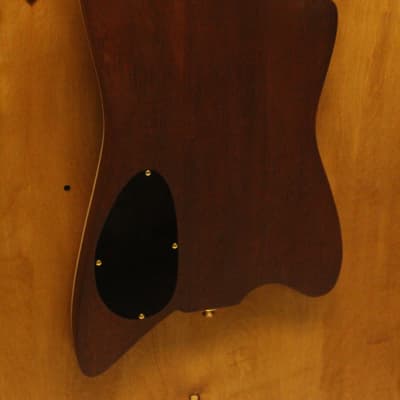USA Margasa / Roman Sixx Swan Custom Electric Guitar, single piece body/neck image 8