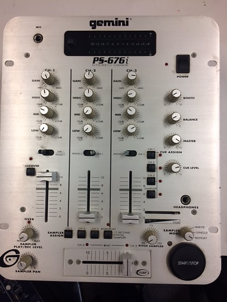 Gemini PS-676i DJ Mixer+Sampler | Reverb