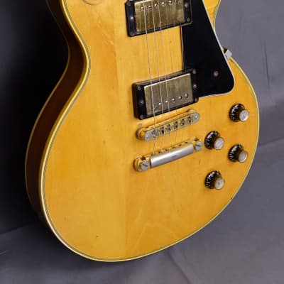 RARE Vintage 1976 Gibson Les Paul Custom Natural +OHSC LP 1970s image 4