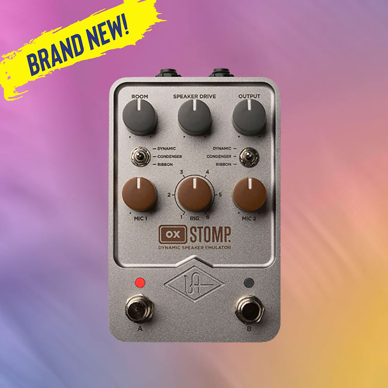 ギター UAFX OX STOMP Universal Audio UAFX OX Stomp Dynamic Speaker Emulator