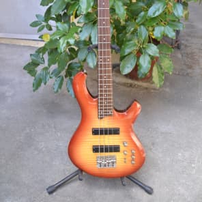 Dame Fall & Pall 300 Active Bass Guitar Flame Maple Top image 2