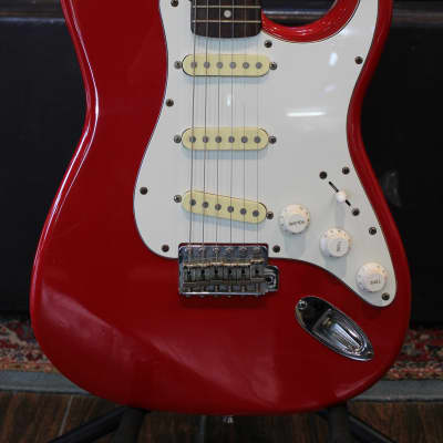 Fender Squier Stratocaster 1987 Torino Red Made in Korea w/ Rosewood Fretboard image 2