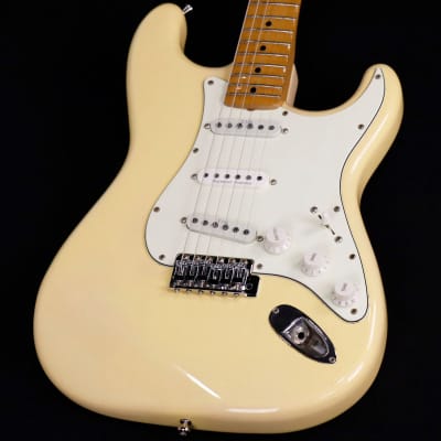Fender Japan Stratocaster ST7286DSC MOD Yellow White (S/N:L022136) (09/25) image 1