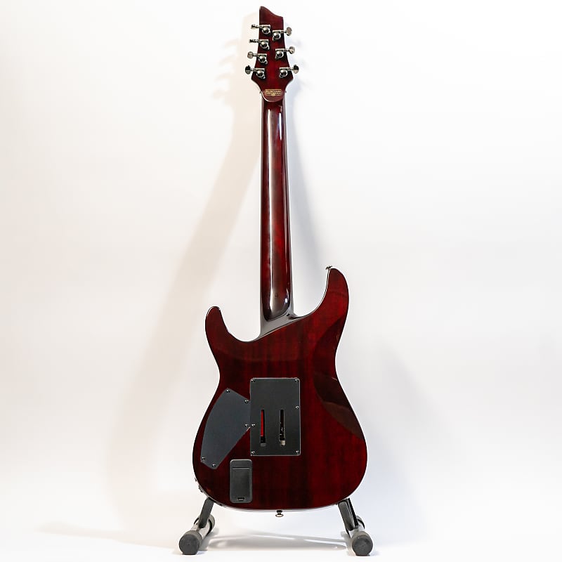 Schecter Hellraiser AD-C-7-FR-HR - Diamond Series 7-String Guitar - Black  Cherry | Reverb