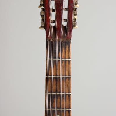 Stella 12 String Flat Top Acoustic Guitar, made by Oscar Schmidt,  c. 1930, black tolex hard shell case. image 5