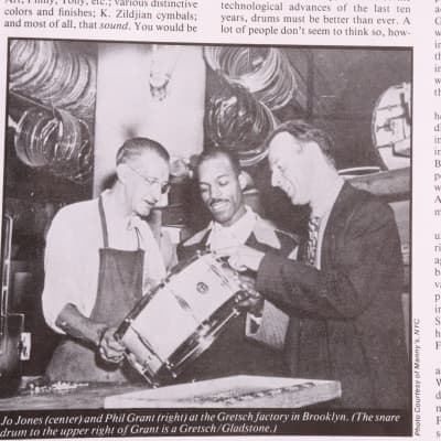 Rare Original Gretsch Drums 100th Anniversary Promotional Magazine - 1984 image 3