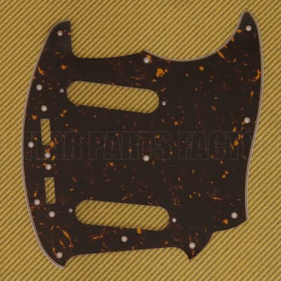 003-5571-000 Genuine Fender Japan Tortoise Pickguard for Mustang® Guitar image 1