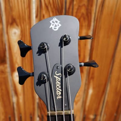 Spector Euro-4LX  Black Stain Matte Left Handed 4-String Electric Bass Guitar w/ Gig Bag (2022) image 9