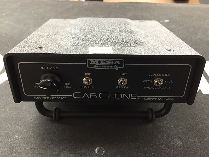 Mesa Boogie Cab Clone Cabinet Simulator Black image 1