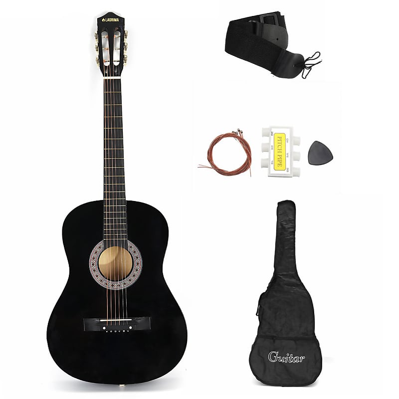 Best acoustic guitar for beginners Black Reverb