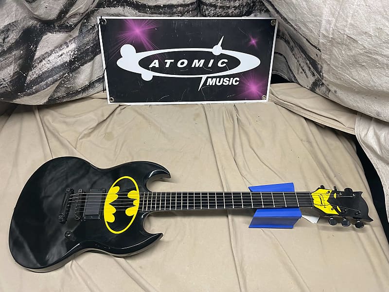Bolin Batman Guitar - 1989 Limited Edition [30 of 50 ever made!] Batman movie release promotional item image 1