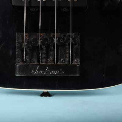 1984 Charvel Bass USA American Made Custom Record Company Order Black/Ebony image 13