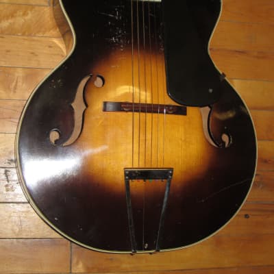 SS Stewart Archtop Guitar 1930s-40s image 2