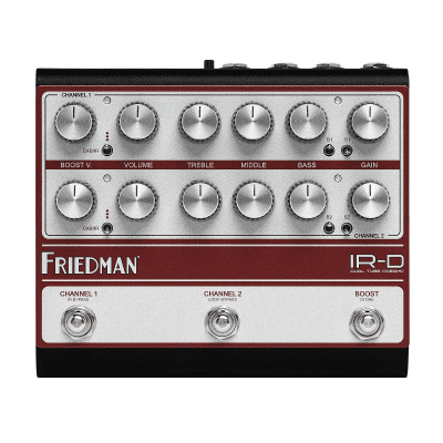 ギター Friedman IR-D DUAL TUBE PREAMP Friedman IR-X Dual Tube Preamp and DI Guitar Pedal – Harbor
