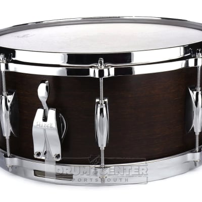 Gretsch USA Custom Snare Drum 14x6.5 8-Lug Satin Antique Maple image 5