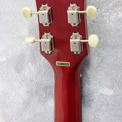 Stafford SLG300 B-25 Style Mini Acoustic Cherry Sunburst