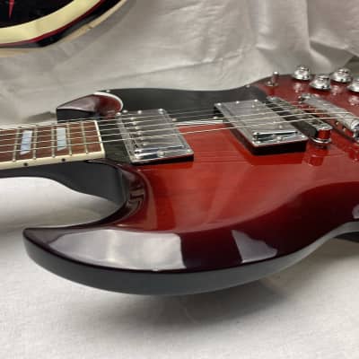 Gibson HSGS17C6CH1 SG Standard HP High Performance Guitar with Case 2016 - Cherry Burst image 13