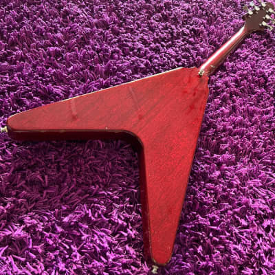 1978 Greco Japan FV-600 Flying V (Cherry Red) (w/ OHSC) | Reverb