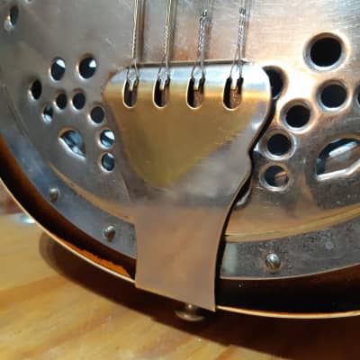 Rare Regal Resonator Mandolin Circa. 1930's - Vintage Sunburst OHSC image 3