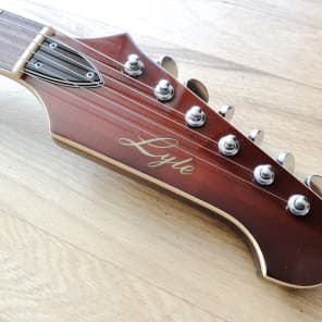 1960s Lyle Trini Lopez Vintage Electric Guitar Matsumoku Japan Lawsuit Univox image 4