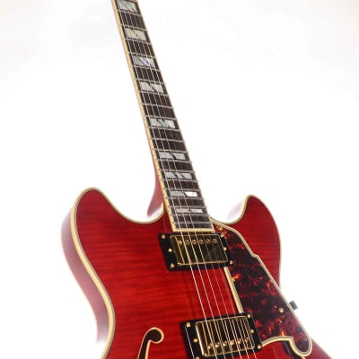 Excel DC Semi-Hollow Electric Guitar - Viola image 4