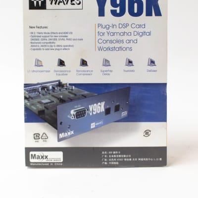 WAVES Y96K DSP Card & Plug-in For Yamaha Mixers & | Reverb