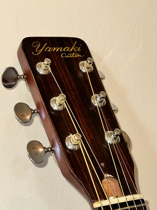 Yamaki Custom Model 125 Dreadnought Acoustic Guitar from the