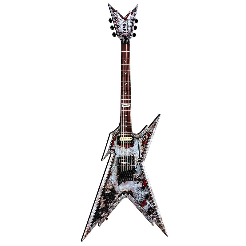 Dean Dime Razorback Rust Custom Rust Graphic Electric Guitar Dean Dime Razorback Rust Custom Rust Graphic Electric Guitar