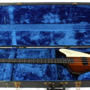 Gibson Thunderbird IV 4 String Electric Bass Guitar w/OHSC 1989 Sunburst image 2