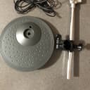 Yamaha PCY100 3 Zone 10" Electronic Cymbal Pad with Arm and Cable 2010s Black