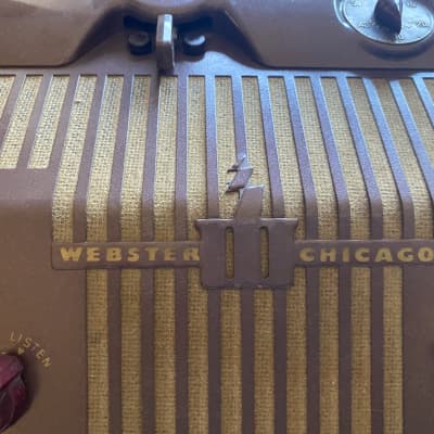 Webster Chicago 288-1 Wire Recorder 1945 - Fair image 4