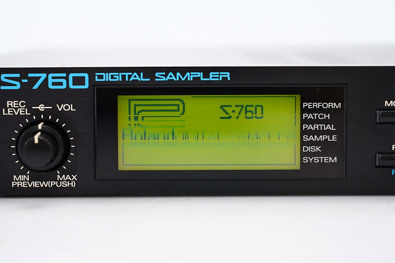 【HOT爆買い】Roland S-760 OP-760 32MB デジタルサンプラー 完動品 サンプラー