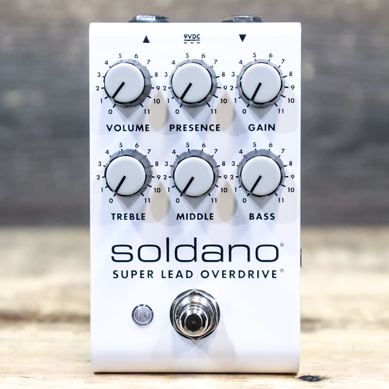 Soldano SLO Pedal Super Lead Overdrive 3-Band EQ Section Overdrive Effect  Pedal