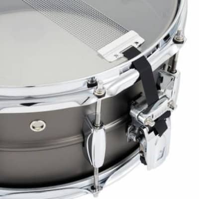 Tama DST1465 6.5x14" Soundworks Steel Snare Drum Satin Black image 7