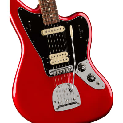 Fender Player Jaguar Guitar, Pau Ferro Fingerboard, Candy Apple Red image 4