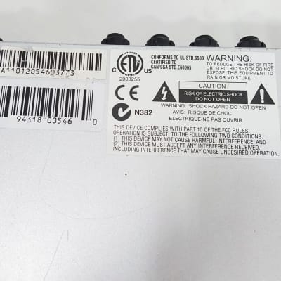 Alesis DEQ830 ADAT Analog Digital EQ Rack Mountable Equalizer | Reverb