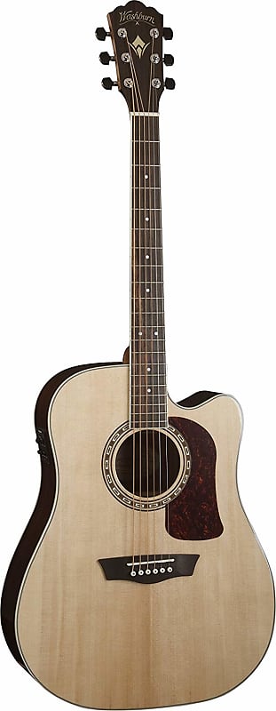 Washburn HD20SE Heritage 20 Series Dreadnought Solid Sitka Spruce