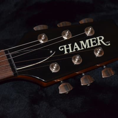 SUNDAY DEAL Hamer Mirage=rare made in USA 1994 Koa top*3xHot Rails*sounds/plays great*mint condition image 6