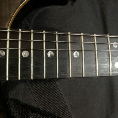 PRS SE Custom 22 Flamed Top Electric Guitar Black w Case image 5