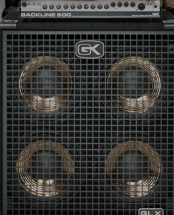 Gallien-Krueger Backline 600 bass amp with GLX 410 cab Black image 1
