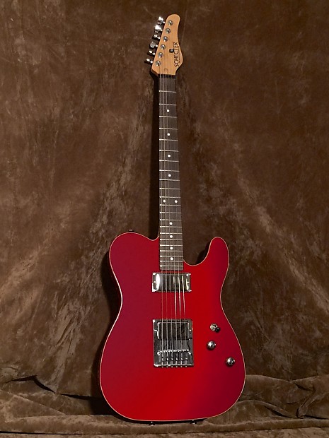Schecter PT USA Custom Shop Candy Apple Red image 1