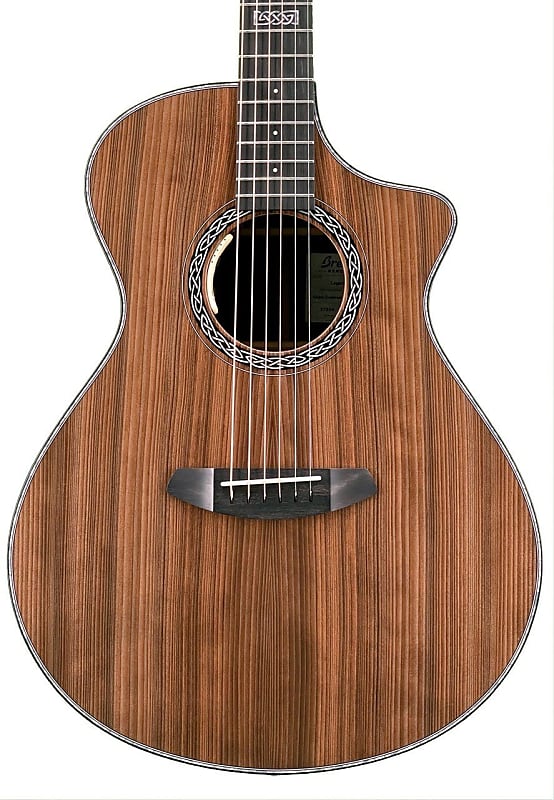 Premier Concert Thinline Edgeburst CE Redwood - East Indian Rosewood