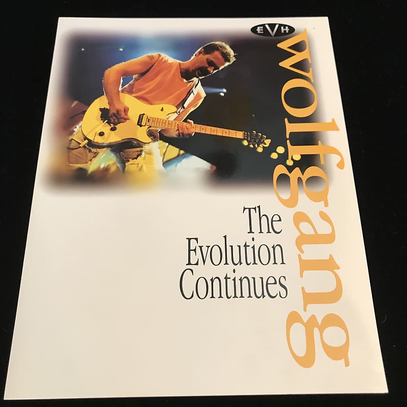 1996 Peavey EVH Wolfgang Guitar Dealer Sales Catalog / Reverb