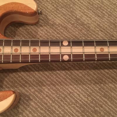 Custom Semi-Hollowbody Bass by Yerby Guitars image 3