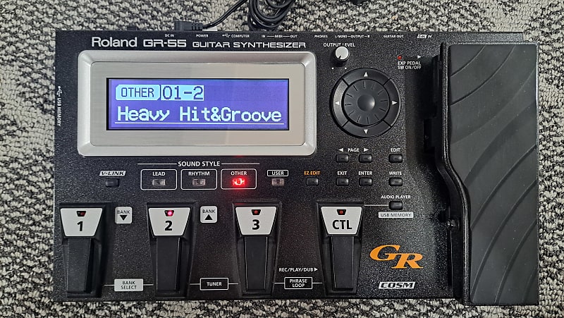 ギター Roland GR-55 Guitar Synth Roland GR-55 Guitar Synth, GK-3 Pickup Not Included : Amazon